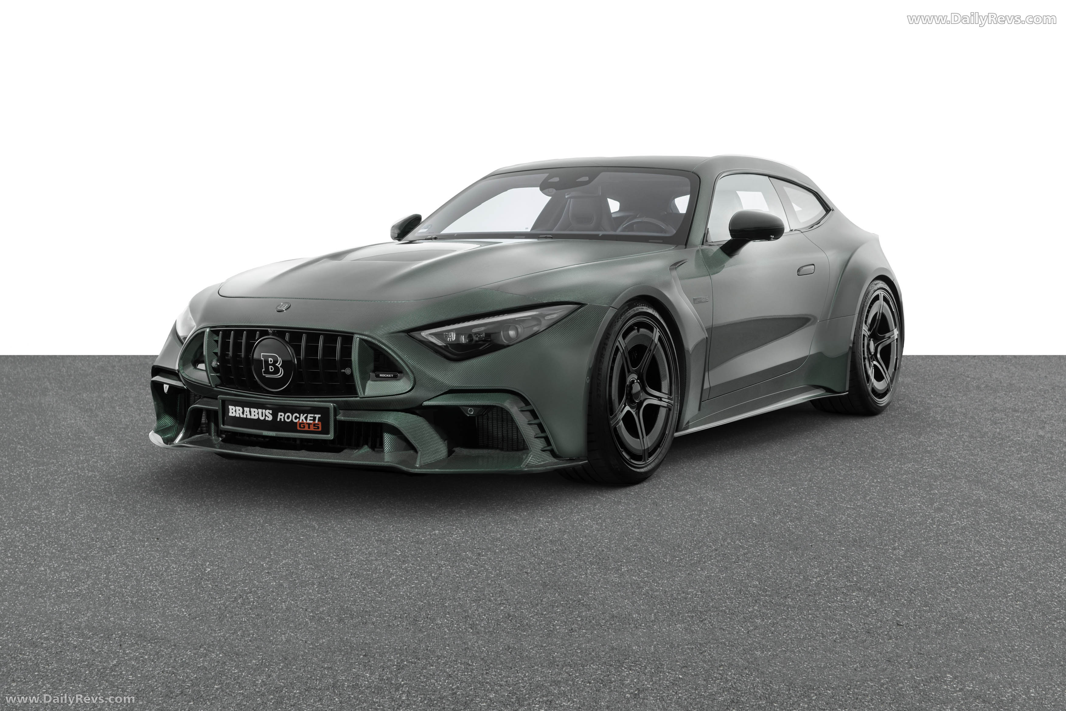 2026 Brabus Rocket GTS Mean Green Front View