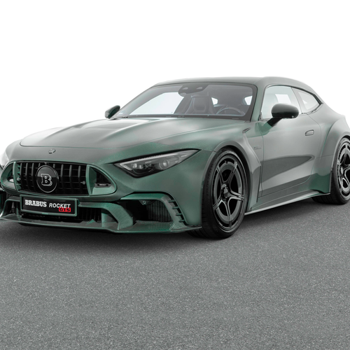 2026 Brabus Rocket GTS Mean Green Front View