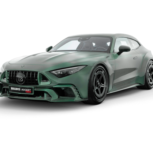 2026 Brabus Rocket GTS Mean Green Front View
