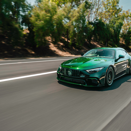 2026 Brabus Rocket GTS Mean Green Front View