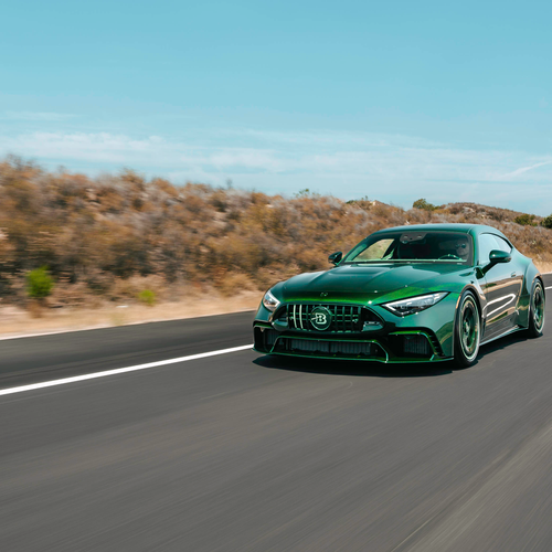 2026 Brabus Rocket GTS Mean Green Front View