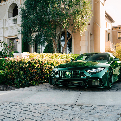 2026 Brabus Rocket GTS Mean Green Front View