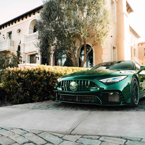 2026 Brabus Rocket GTS Mean Green Front View