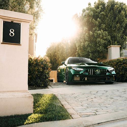 2026 Brabus Rocket GTS Mean Green Front View