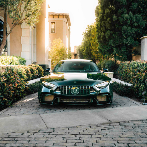 2026 Brabus Rocket GTS Mean Green Front View