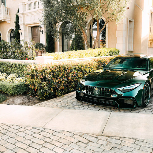 2026 Brabus Rocket GTS Mean Green Front View