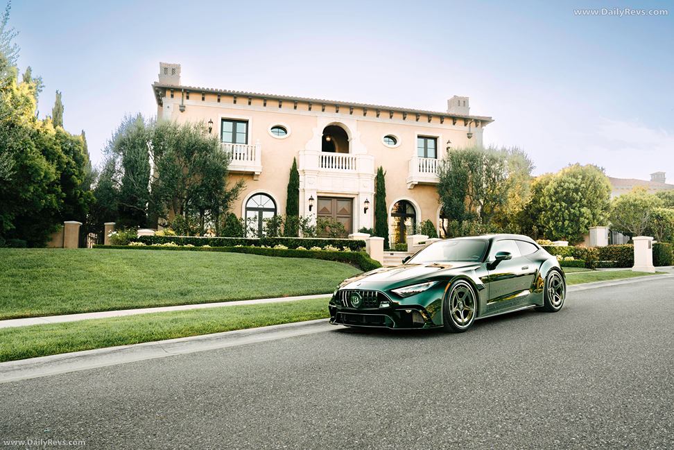 2026 Brabus Rocket GTS Mean Green Front View