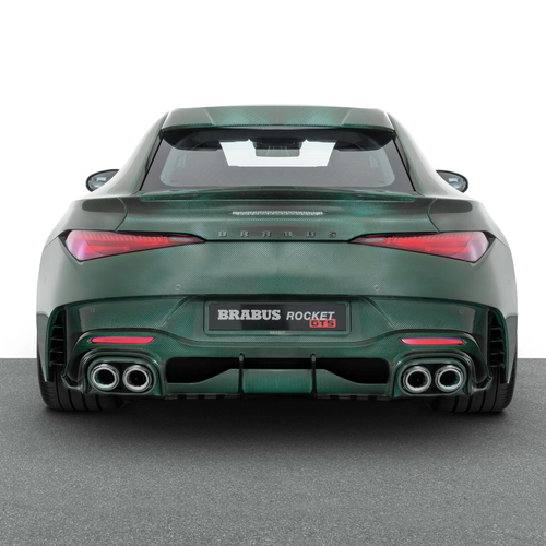 2026 Brabus Rocket GTS Mean Green Rear View