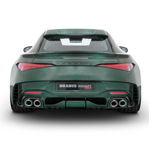 2026 Brabus Rocket GTS Mean Green Rear View