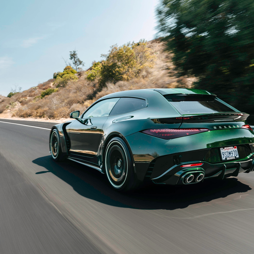 2026 Brabus Rocket GTS Mean Green Rear View