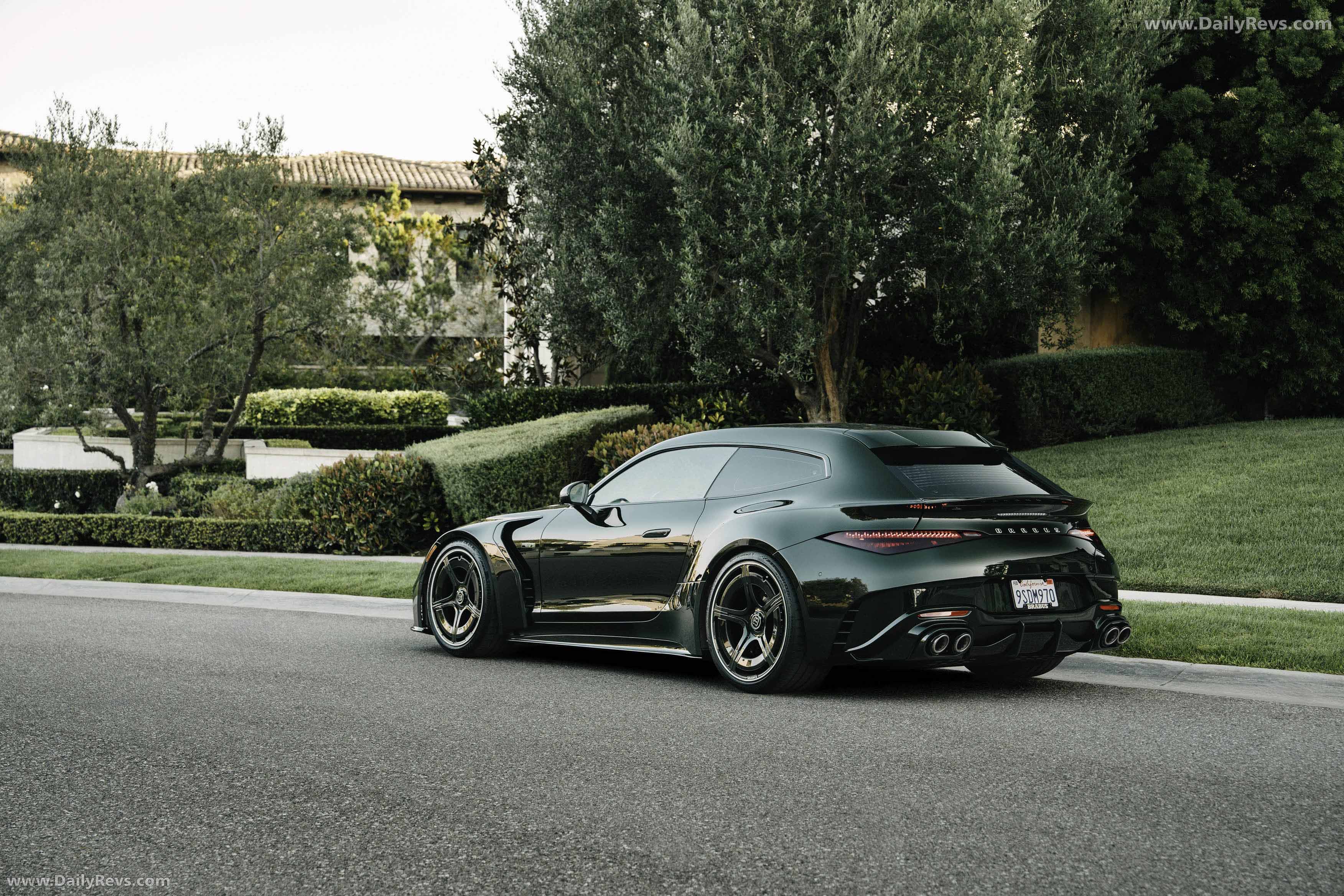2026 Brabus Rocket GTS Mean Green Rear View