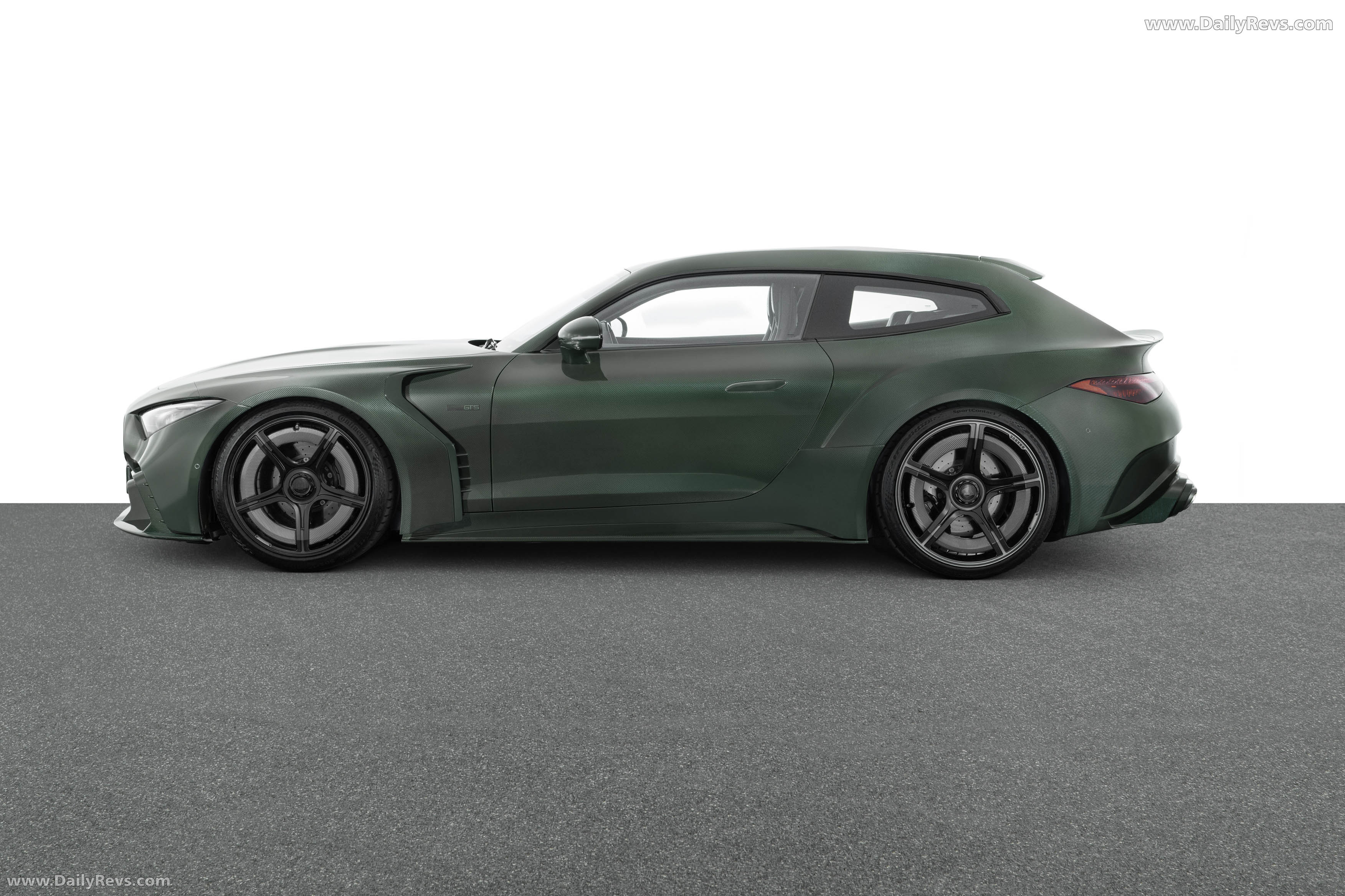 2026 Brabus Rocket GTS Mean Green Side View