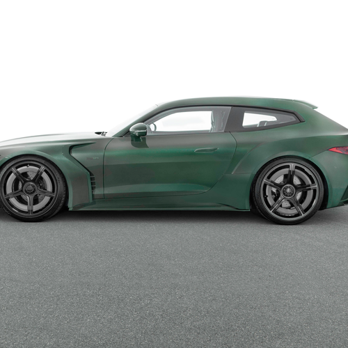 2026 Brabus Rocket GTS Mean Green Side View