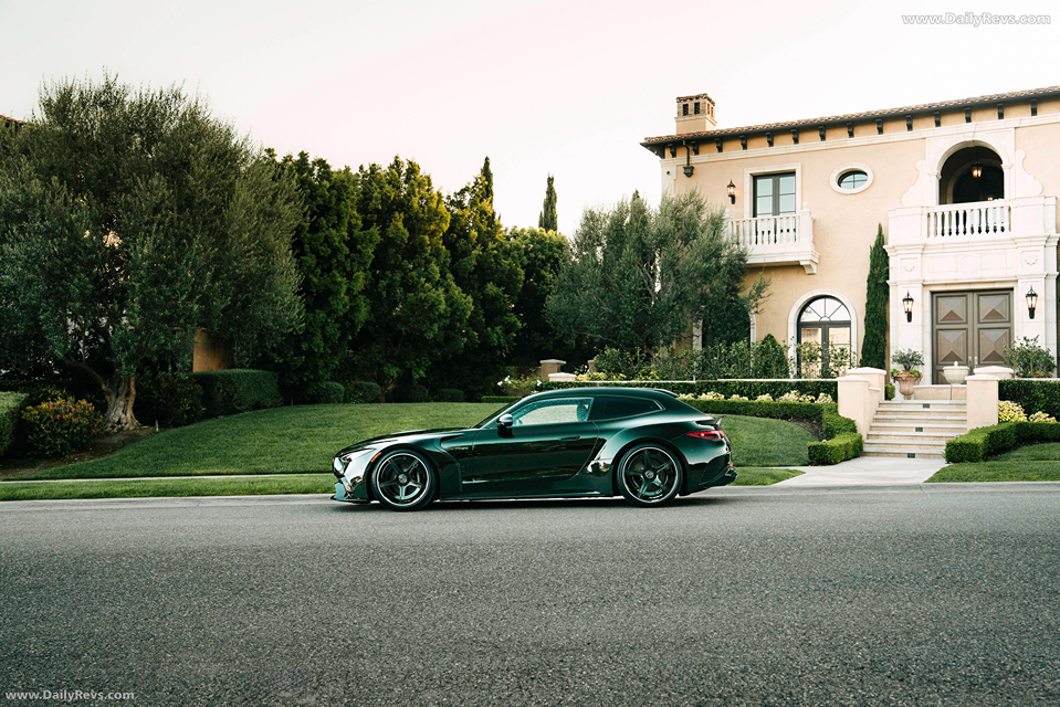 2026 Brabus Rocket GTS Mean Green Side View