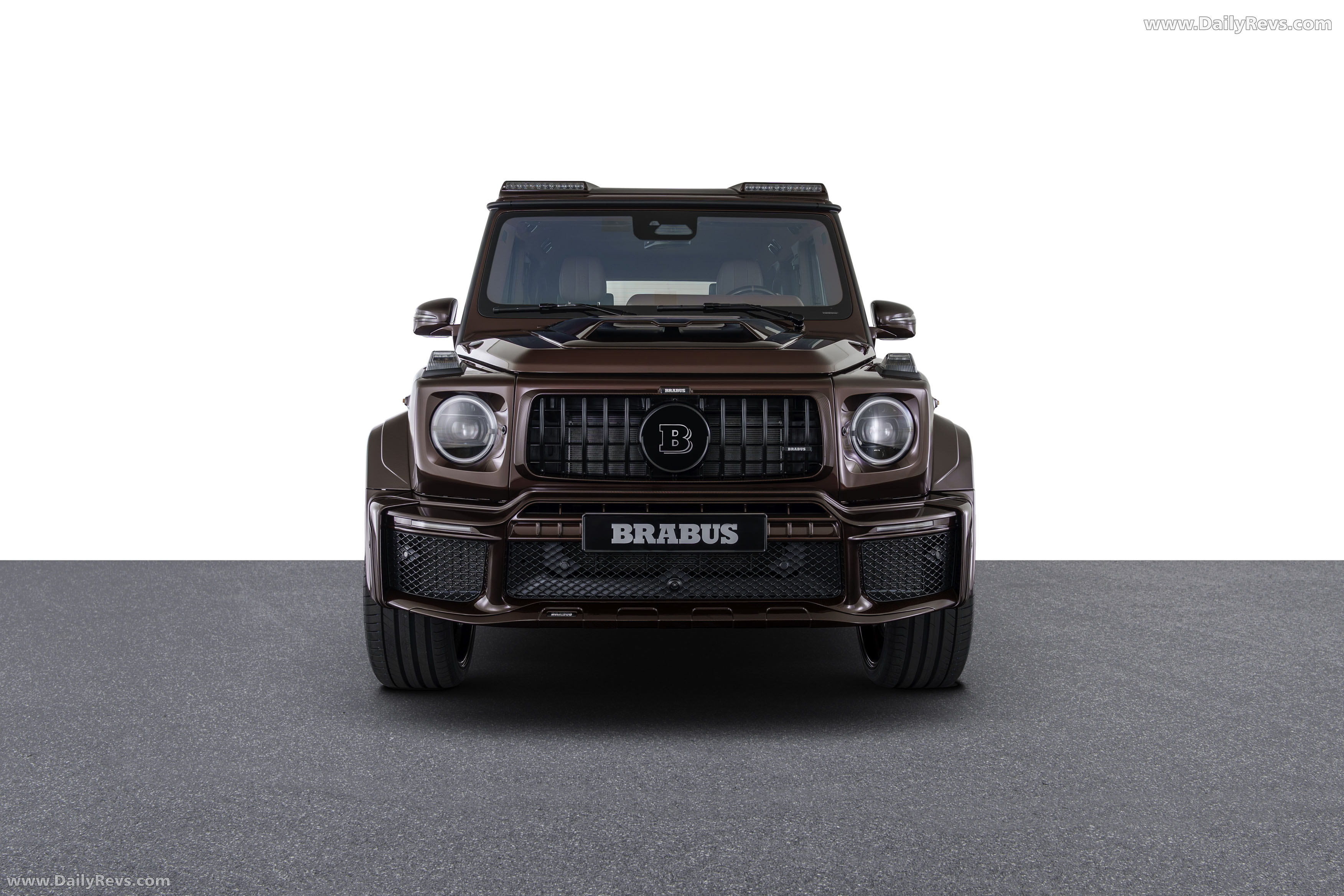 2026 Brabus 800 Deep Red Front View
