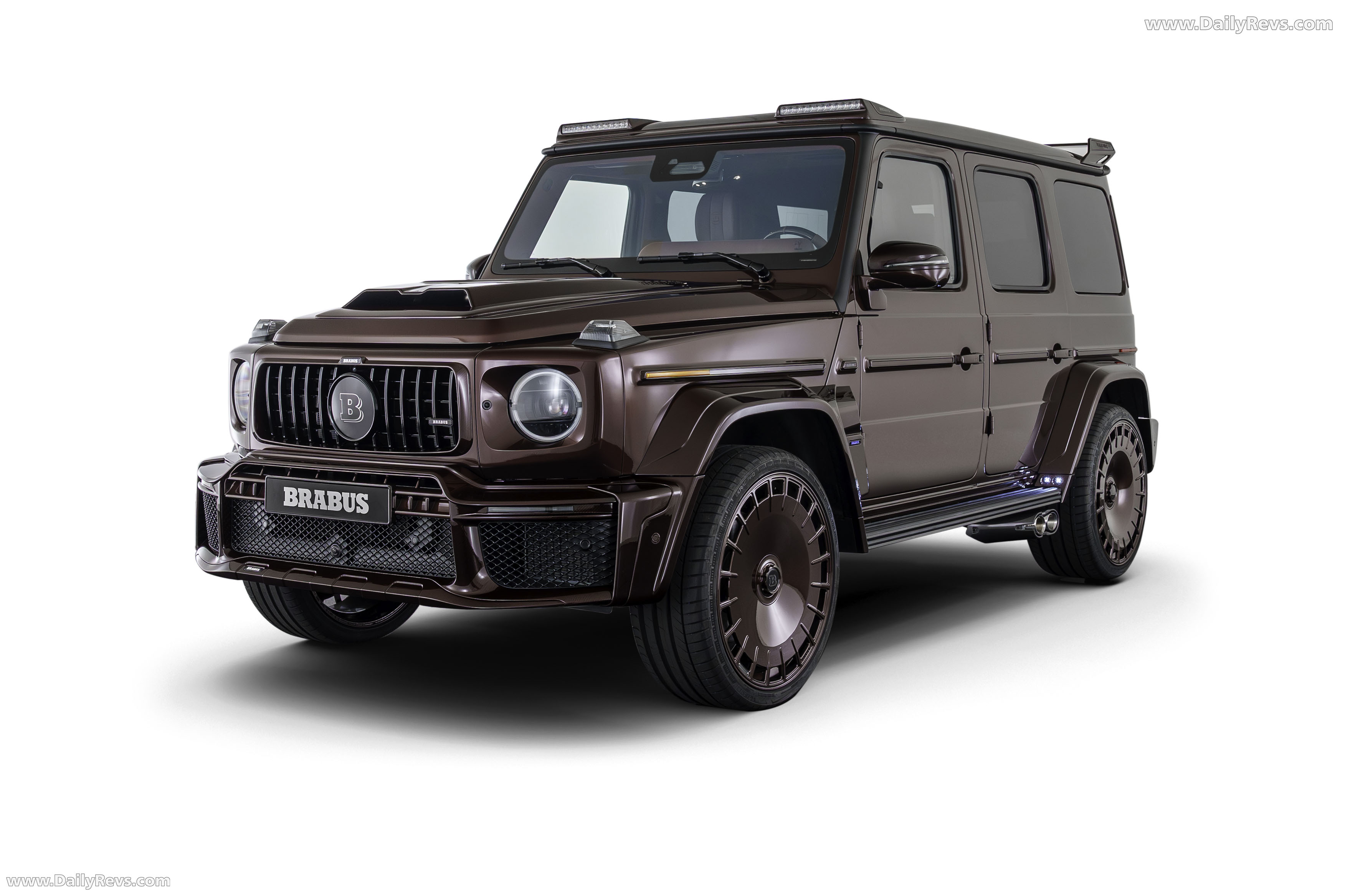 2026 Brabus 800 Deep Red Front View