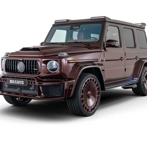 2026 Brabus 800 Deep Red Front View