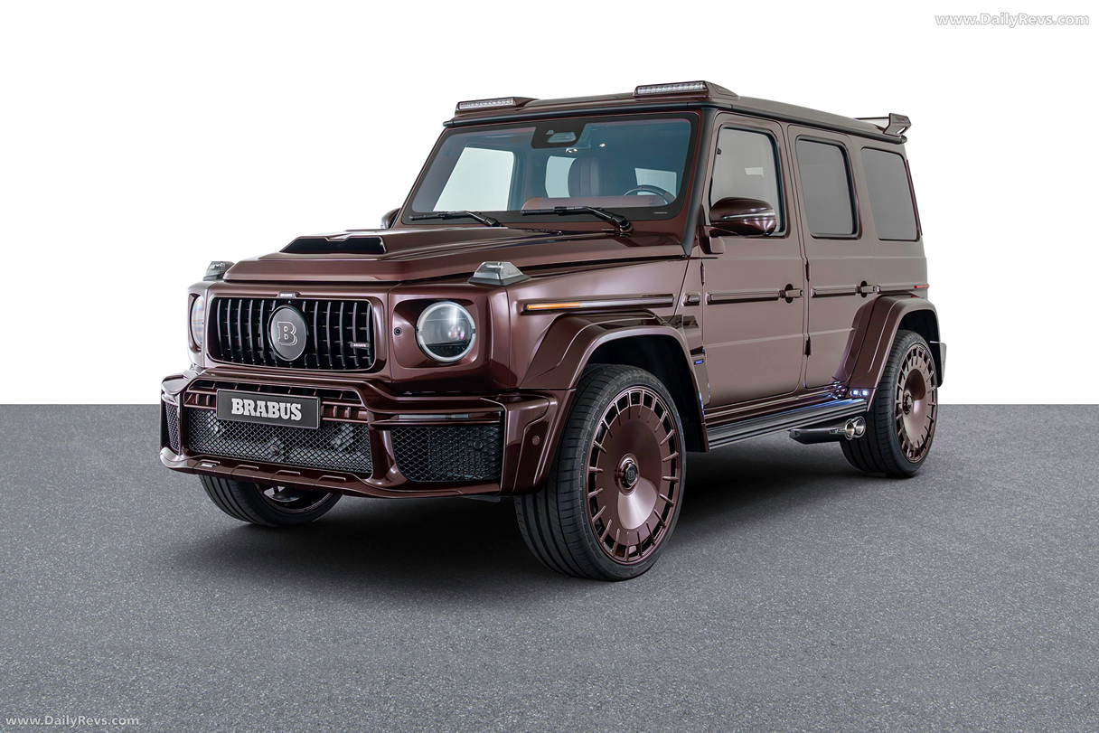 2026 Brabus 800 Deep Red Front View