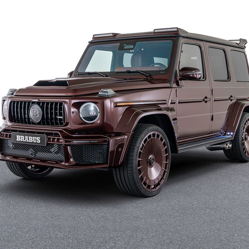 2026 Brabus 800 Deep Red Front View