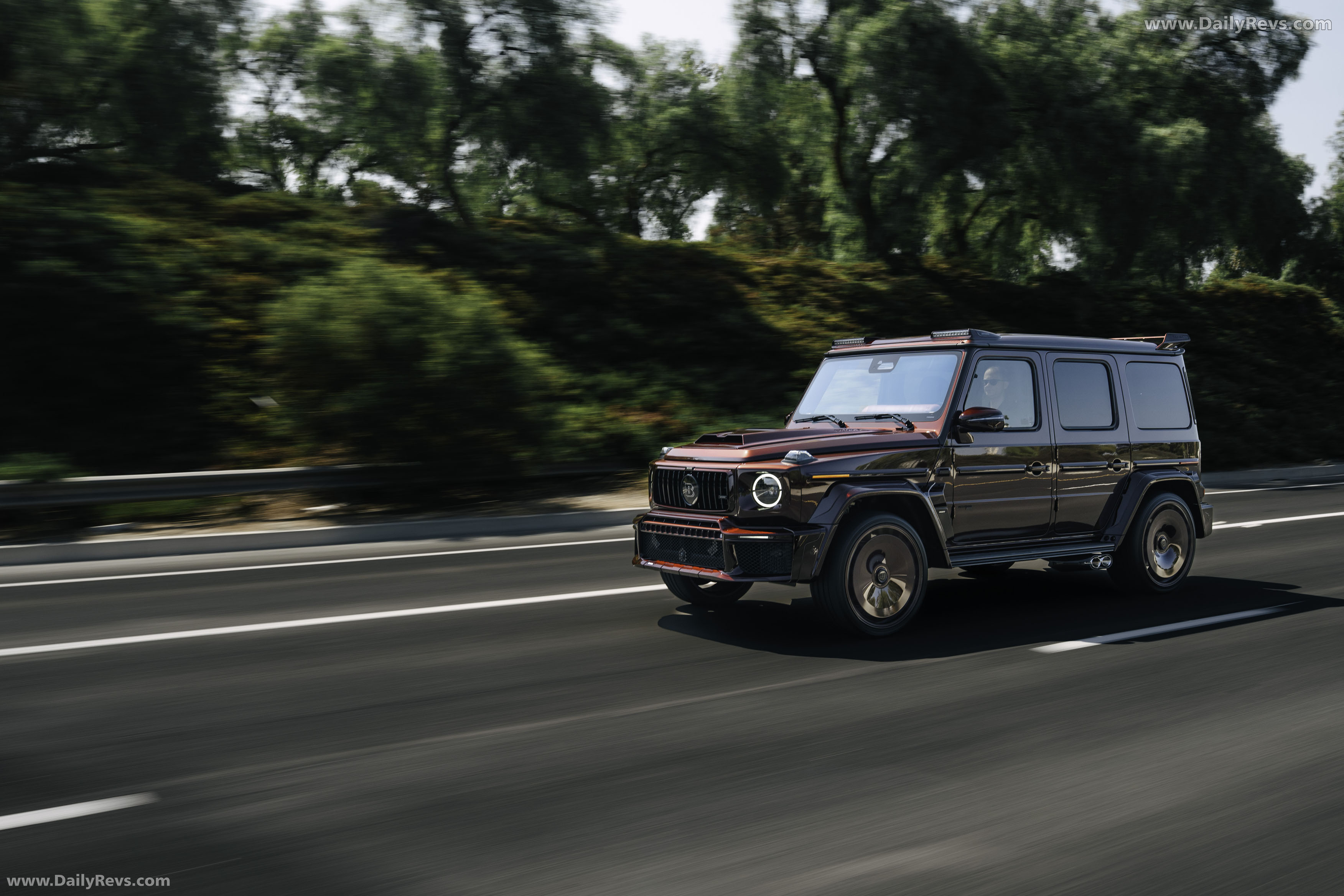 2026 Brabus 800 Deep Red Front View