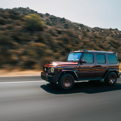 2026 Brabus 800 Deep Red Front View