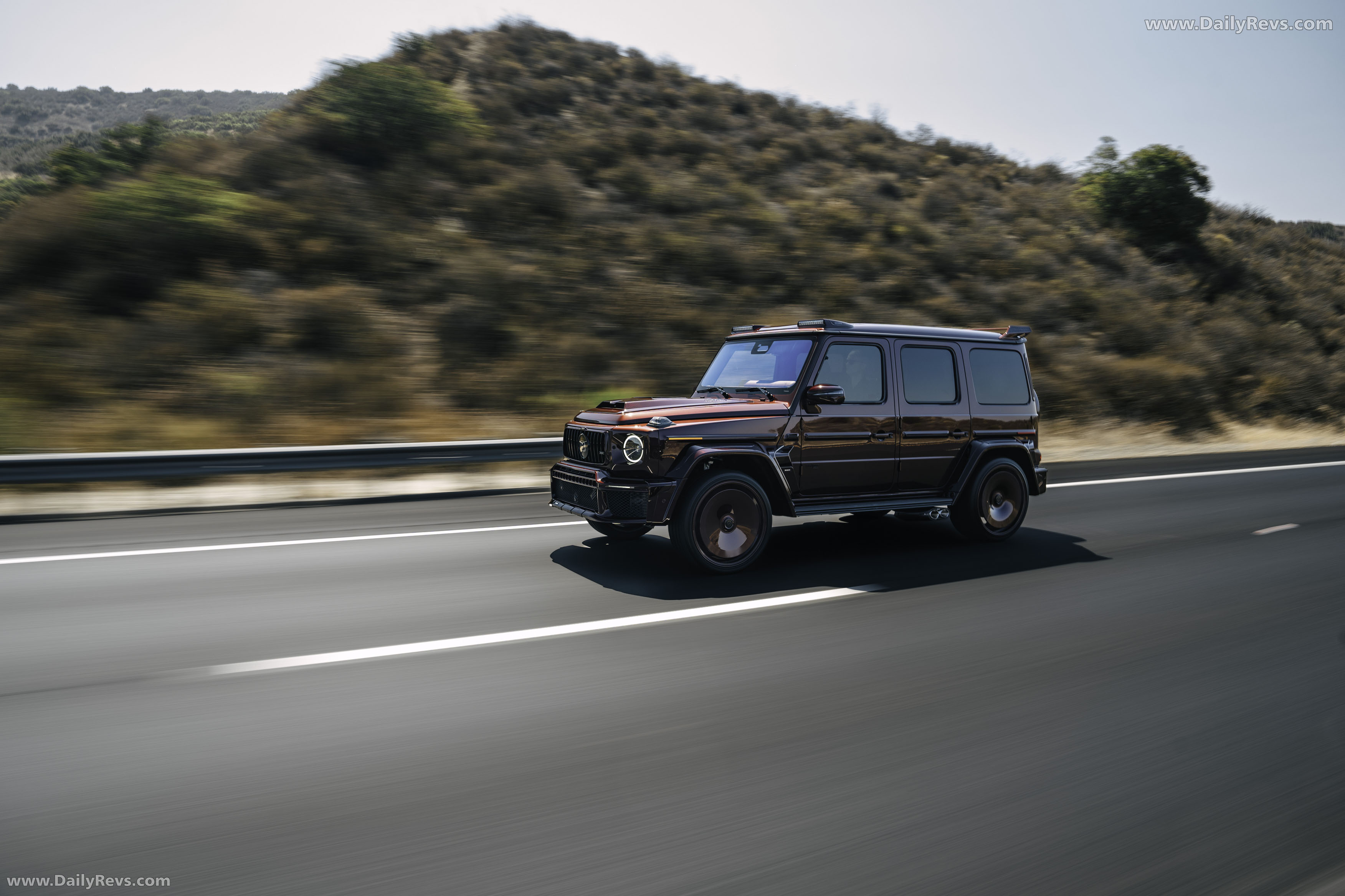 2026 Brabus 800 Deep Red Front View