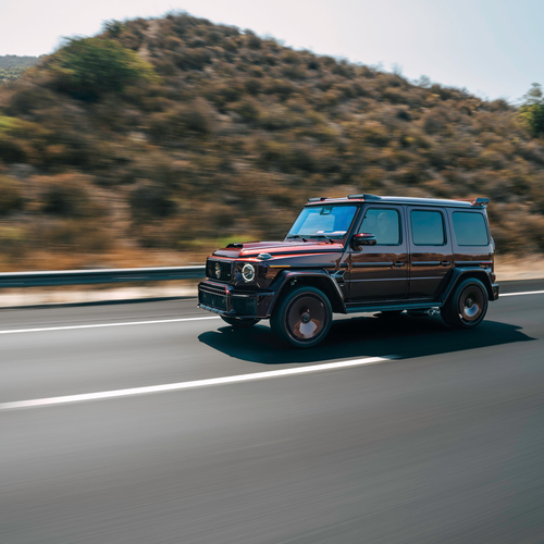 2026 Brabus 800 Deep Red Front View