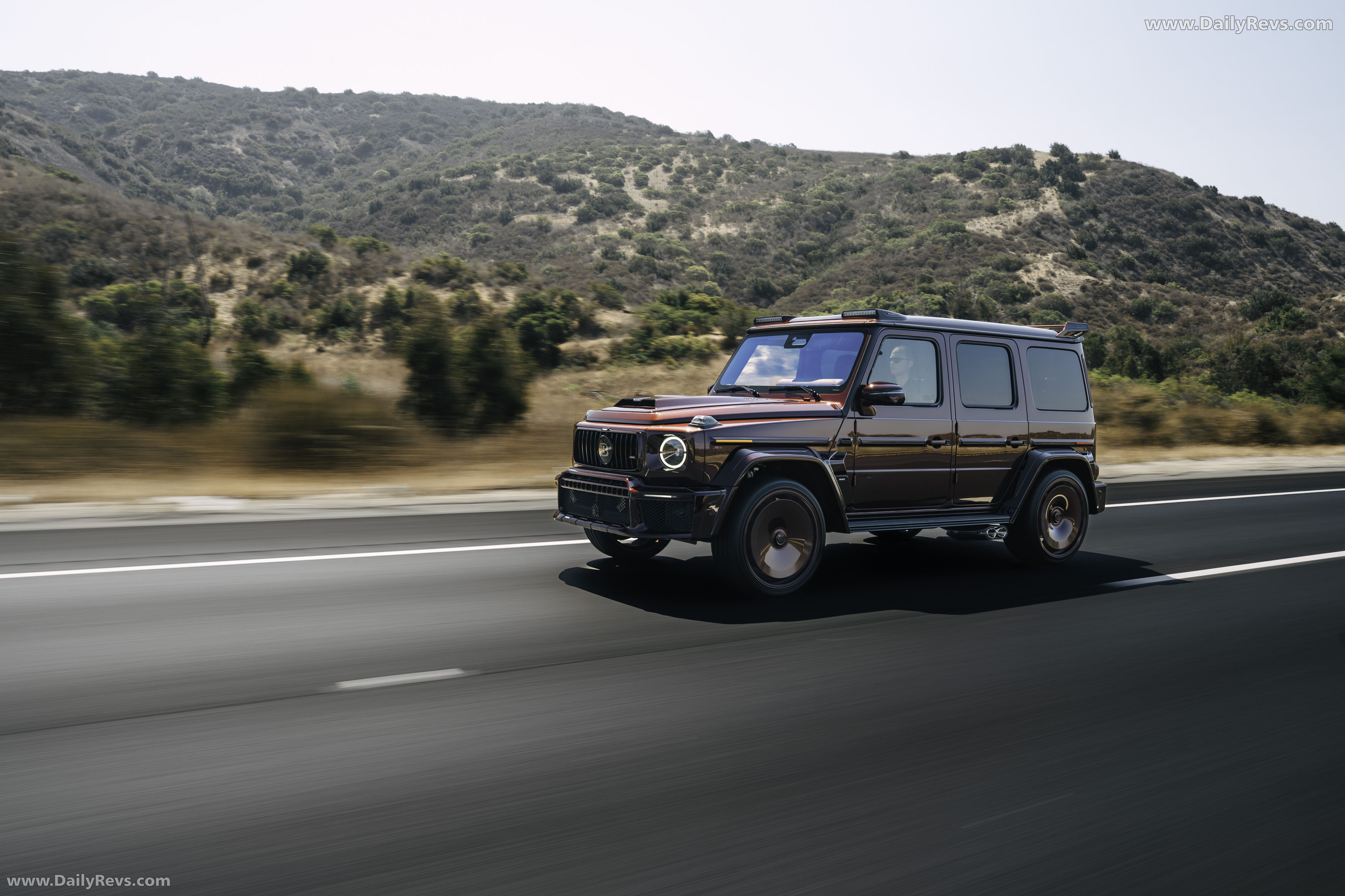2026 Brabus 800 Deep Red Front View