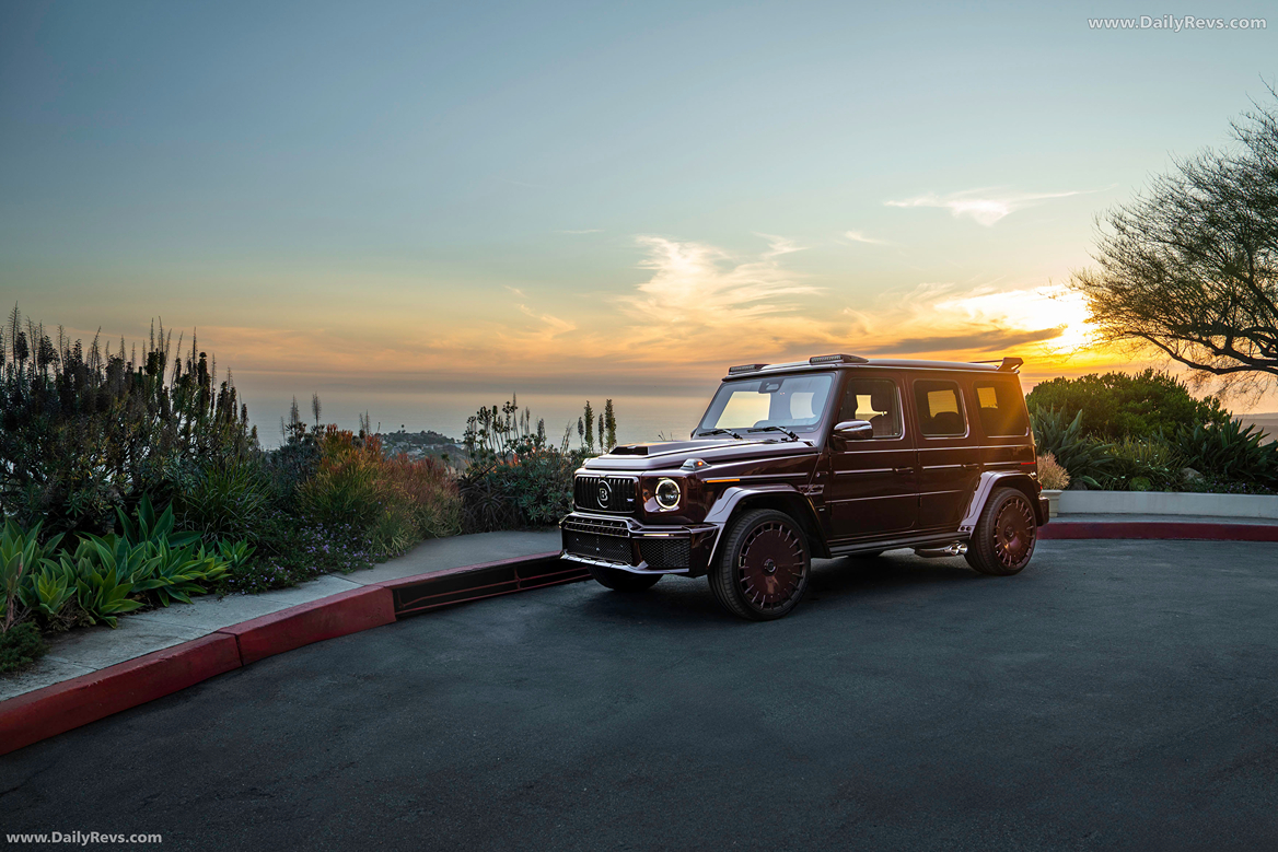 2026 Brabus 800 Deep Red Front View