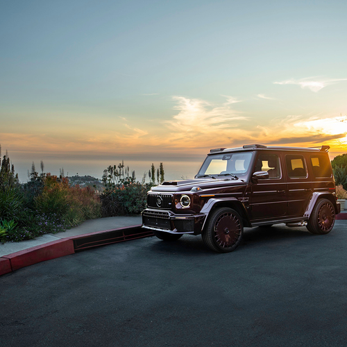 2026 Brabus 800 Deep Red Front View