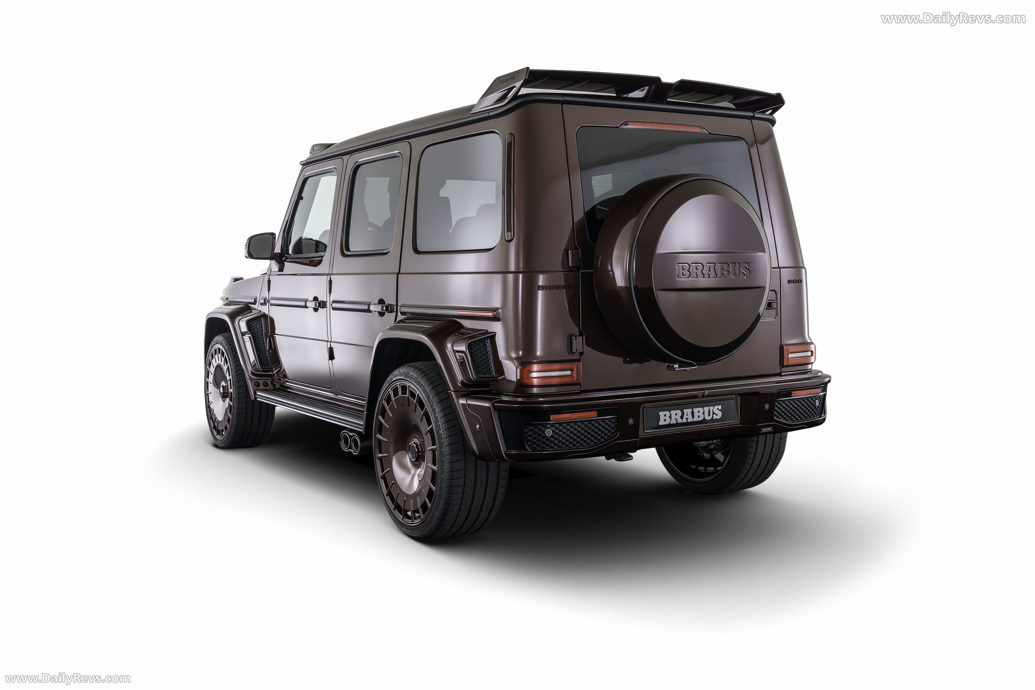 2026 Brabus 800 Deep Red Rear View
