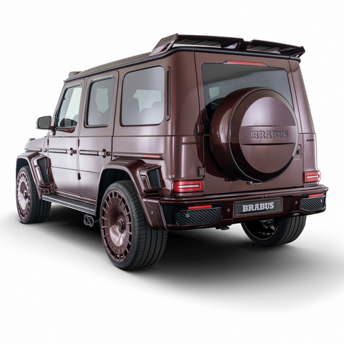 2026 Brabus 800 Deep Red Rear View