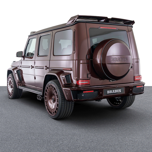 2026 Brabus 800 Deep Red Rear View