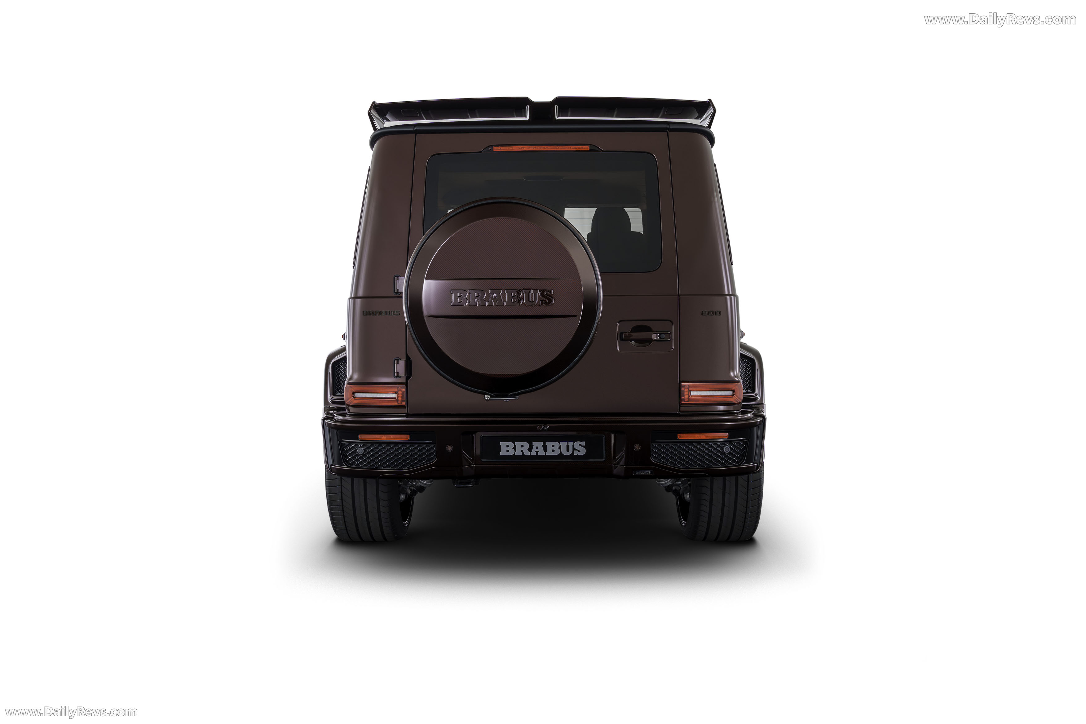2026 Brabus 800 Deep Red Rear View