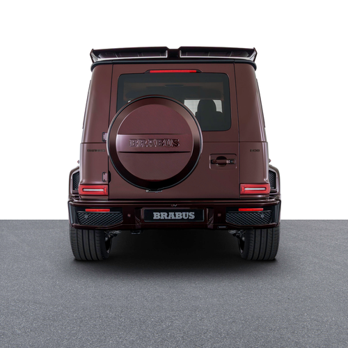 2026 Brabus 800 Deep Red Rear View