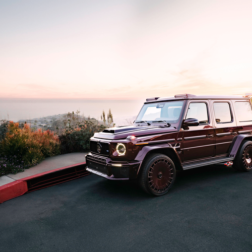 2026 Brabus 800 Deep Red Front View