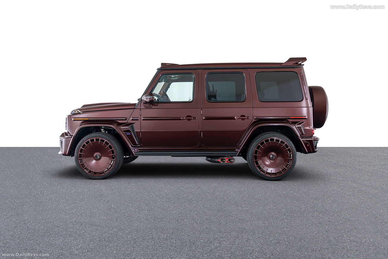 2026 Brabus 800 Deep Red Side View