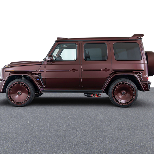 2026 Brabus 800 Deep Red Side View
