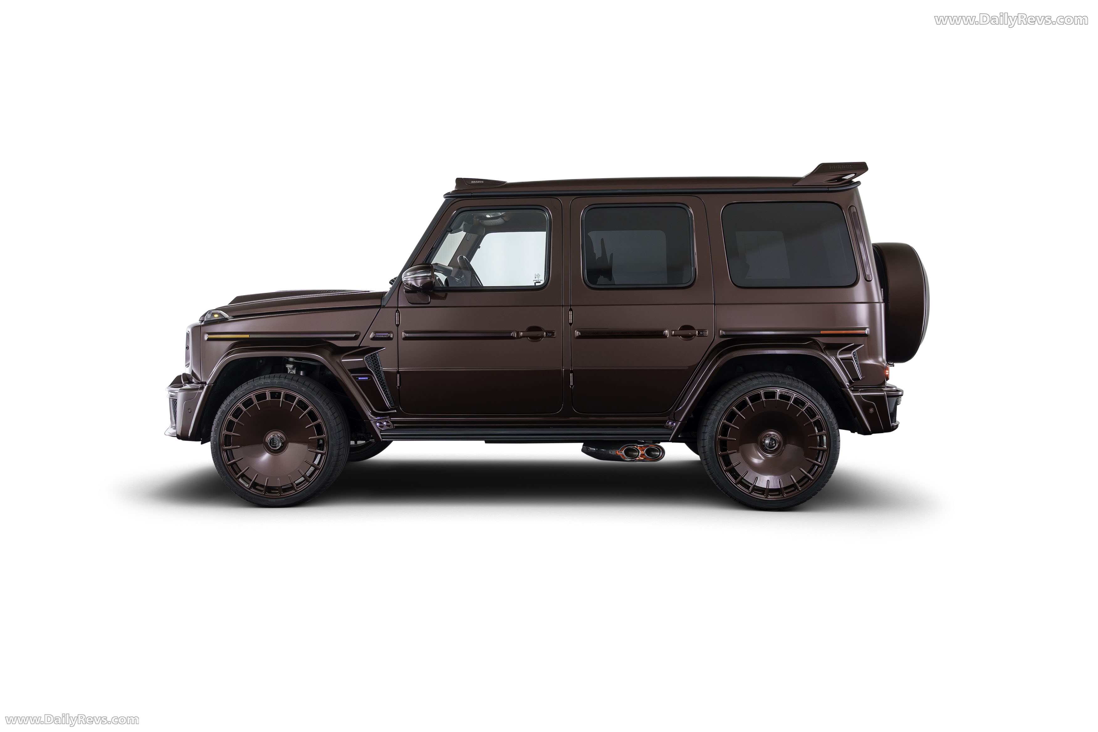 2026 Brabus 800 Deep Red Side View