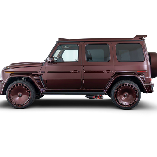 2026 Brabus 800 Deep Red Side View