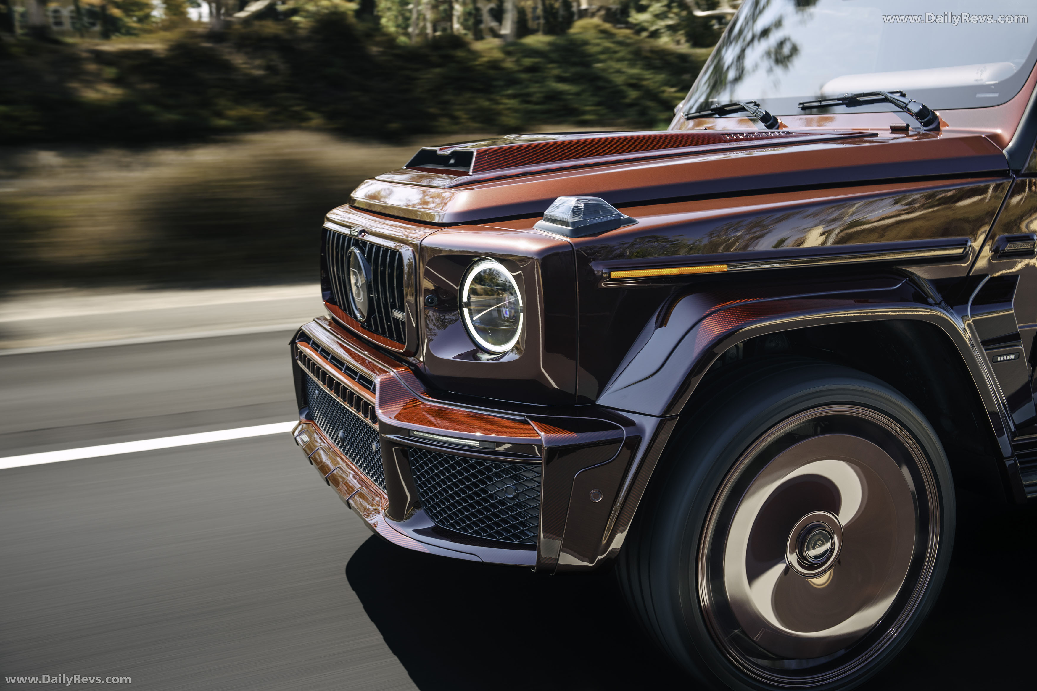 2026 Brabus 800 Deep Red Exterior