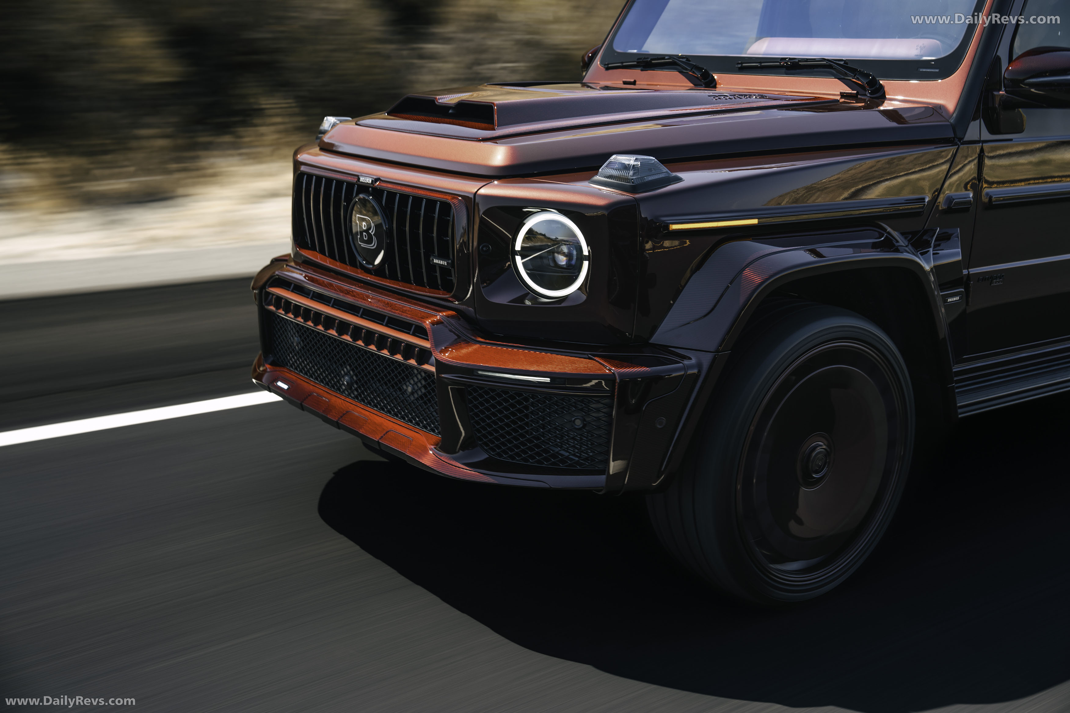 2026 Brabus 800 Deep Red Exterior