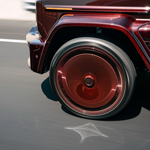 2026 Brabus 800 Deep Red Exterior