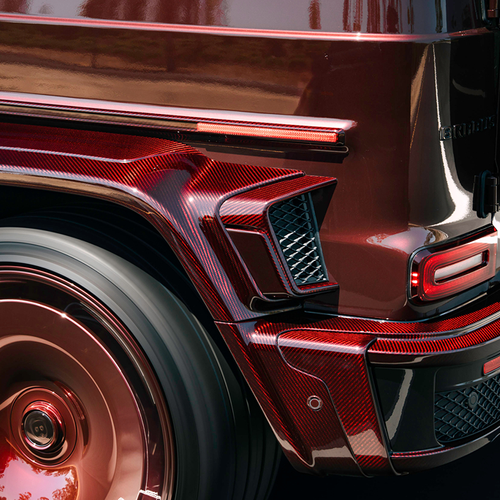 2026 Brabus 800 Deep Red Exterior