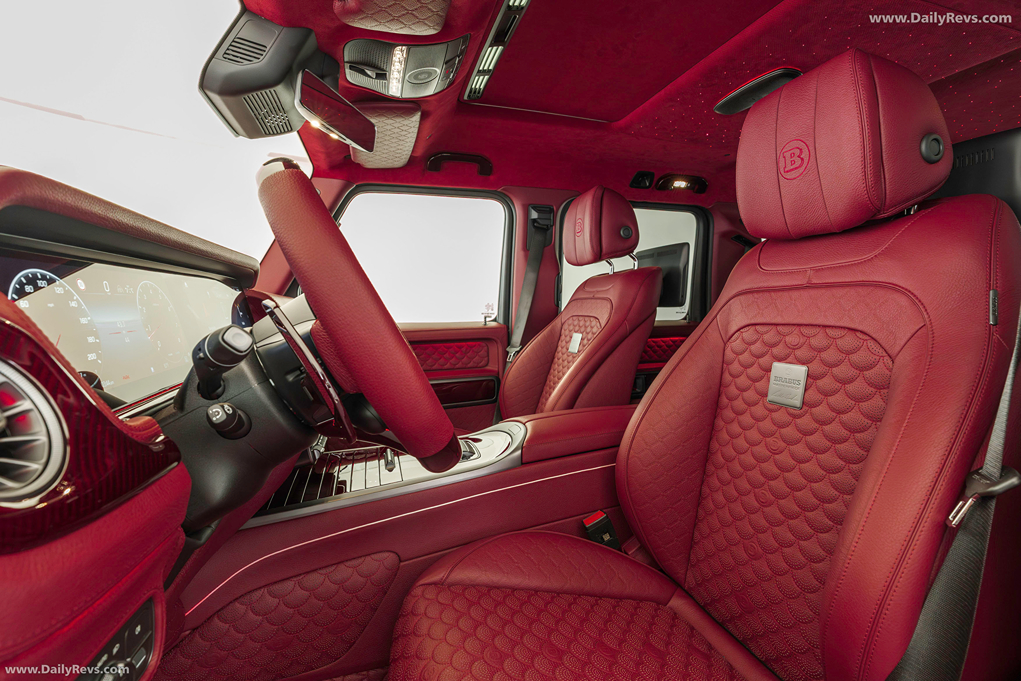 2026 Brabus 800 Deep Red Interior