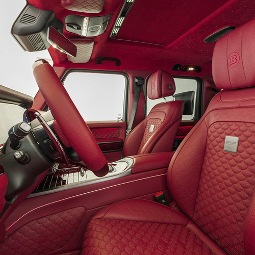 2026 Brabus 800 Deep Red Interior