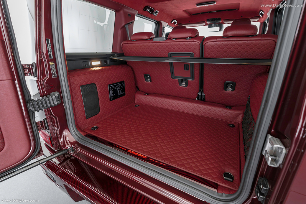 2026 Brabus 800 Deep Red Interior