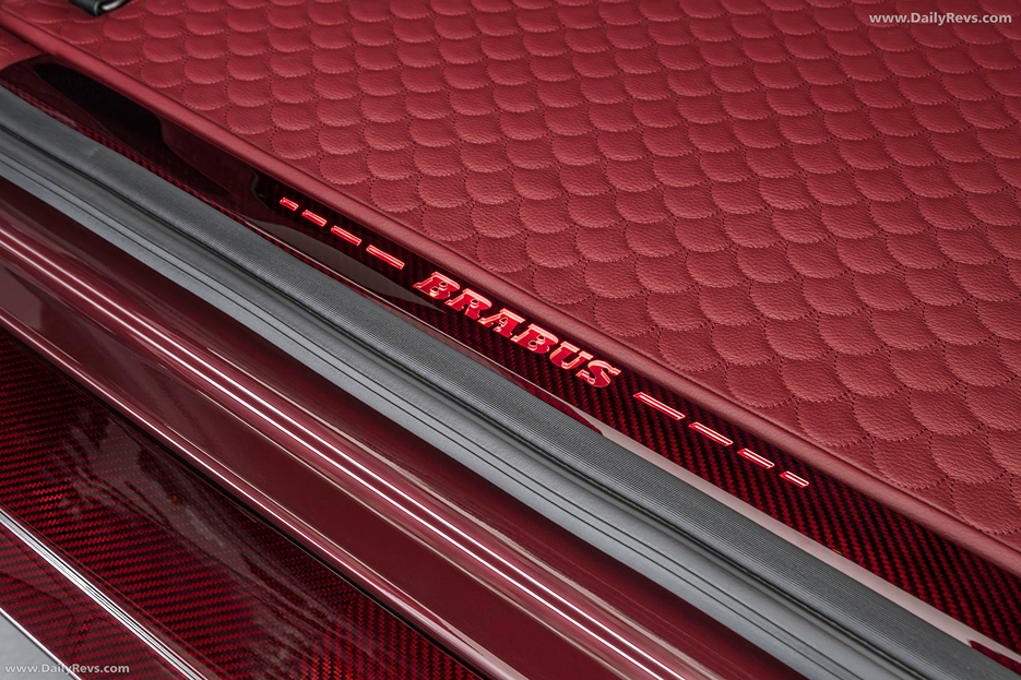 2026 Brabus 800 Deep Red Interior