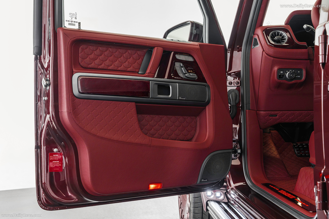 2026 Brabus 800 Deep Red Interior