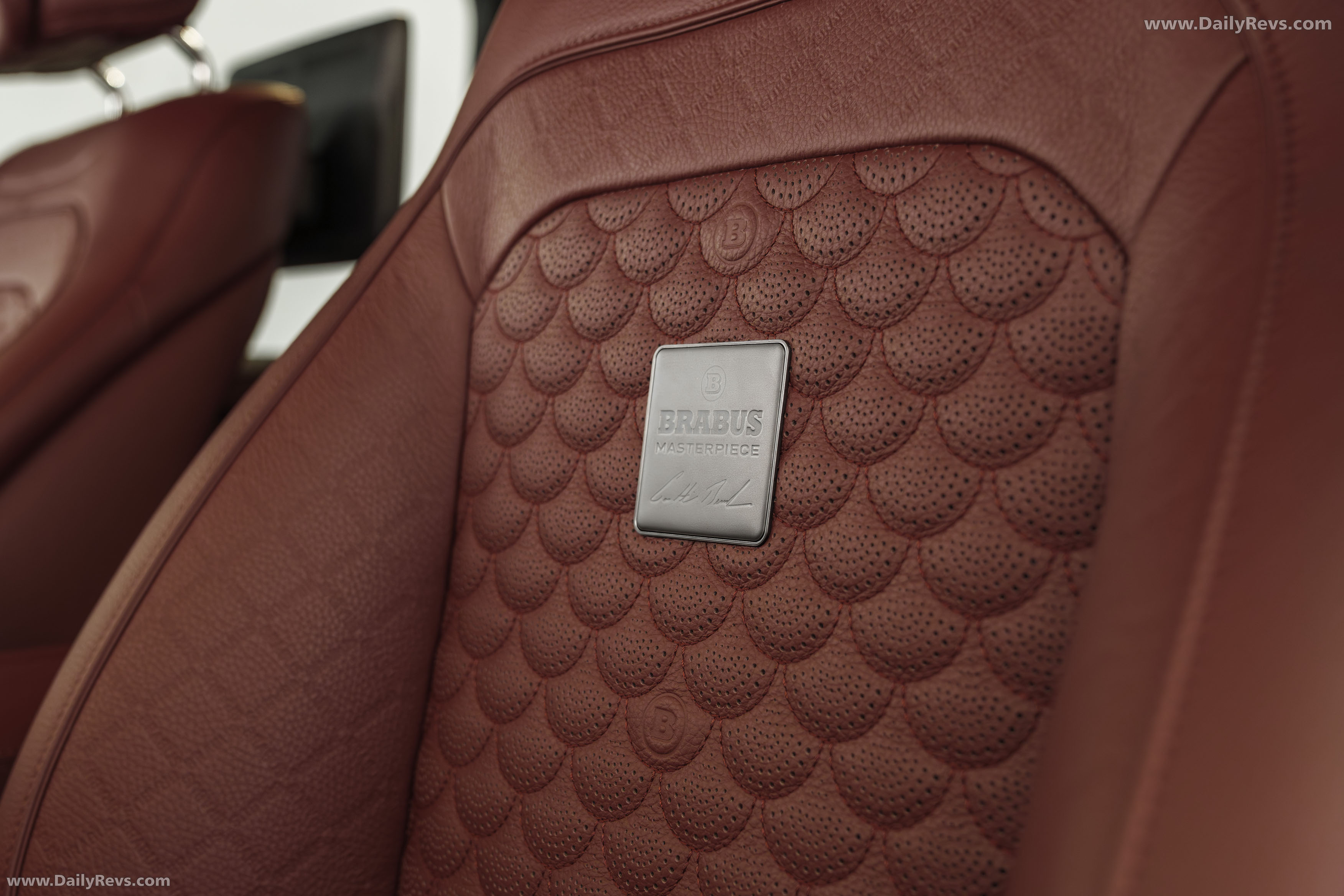 2026 Brabus 800 Deep Red Interior